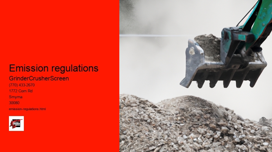 Emission regulations